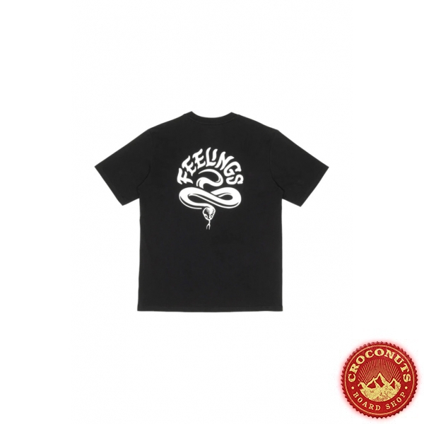 Tee Shirt Feelings Snake Black 2023