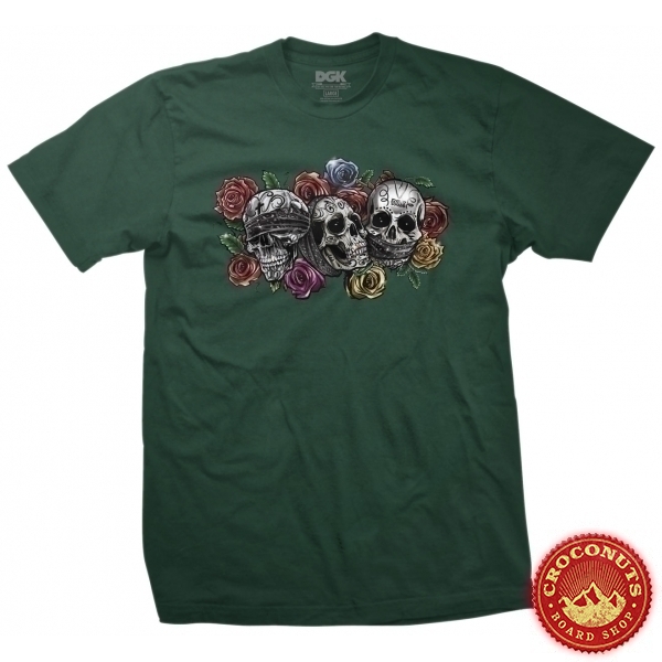 Tee Shirt DGK The Code Forest Green 2023