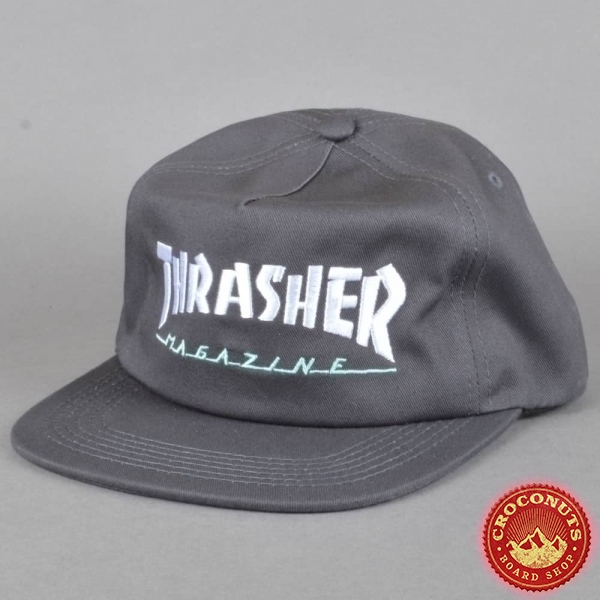 Casquette Thrasher Magazine Logo Two Tone Grey 2023