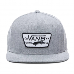 Casquette Vans Full Patch Snapback Heather Grey 2023 pour homme