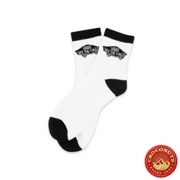 Chaussettes Vans Art Half Crew White Black 2021