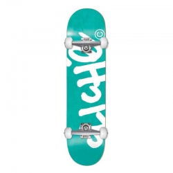 Skate Complet Cliche Handwritten Teal White 7.375 2023 pour unisexe