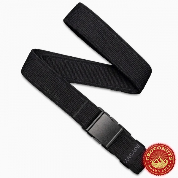Ceinture Arcade Atlas Slim Black 2023