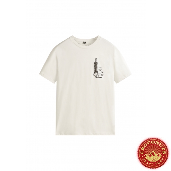 Tee Shirt Picture D&S Winerider Natural White 2023