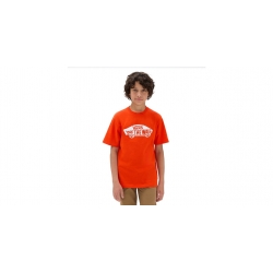 Tee Shirt Vans Style 76 Boys Orange 2023 pour junior