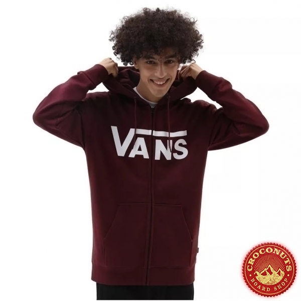 Sweat Vans Classic Zip Port Royal White 2023