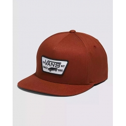 Casquette Vans Full Patch Snapback Burnt Henna 2023 pour unisexe