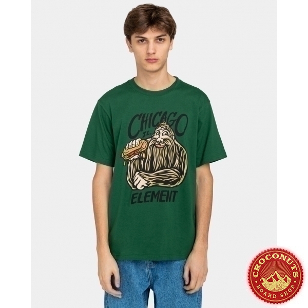 Tee Shirt Element Hairy Dog Dark Green 2023