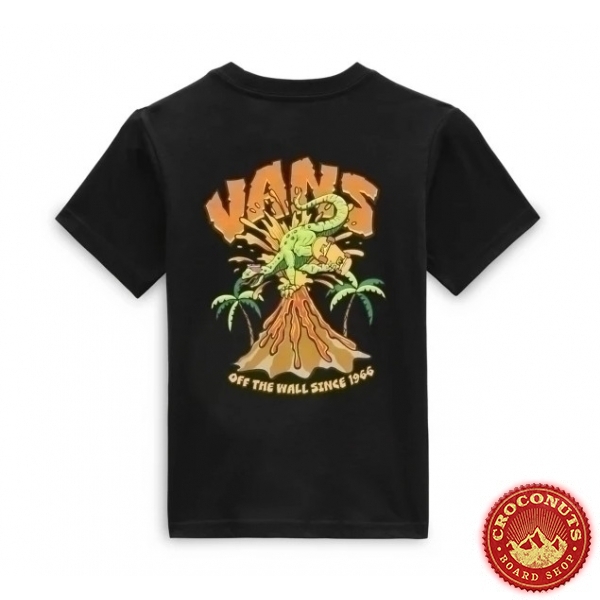 Tee Shirt Vans Dino Egg Plant Boys Black 2023