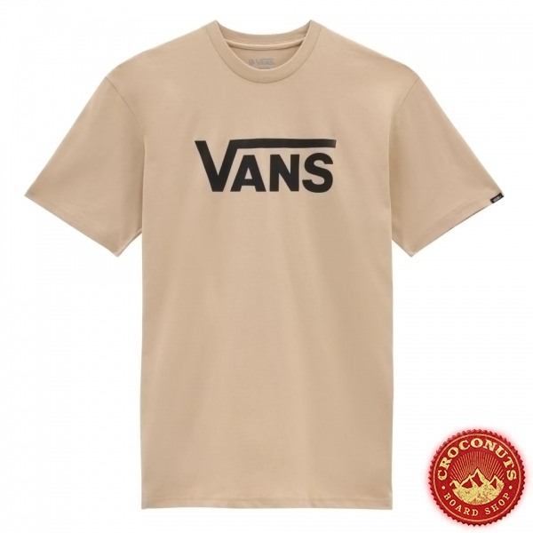 Tee Shirt Vans Classic Taos Taupe Black 2023