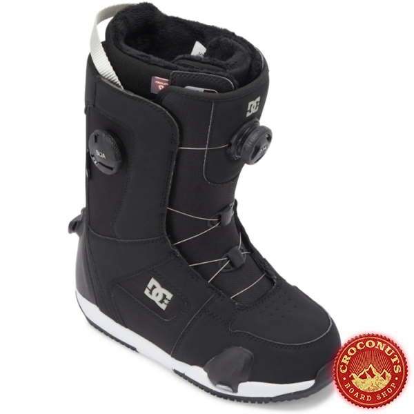 Boots DC Shoes STEP ON Phase Pro Femme Black Light Grey 2024