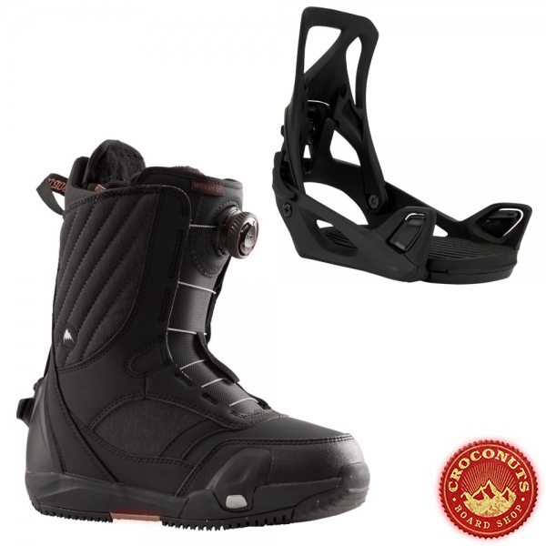 Boots Burton STEP ON Limelight Boa Black + Fixation Step On Black 2023