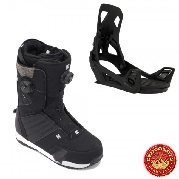 Boots DC Shoes Judge Boa Step On Black + Fixations STEP ON Black 2024
