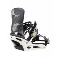 Fixations Burton Cartel White Graphic 2024
