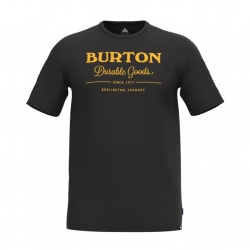 Tee Shirt Burton Durable Goods Black 2024 pour homme