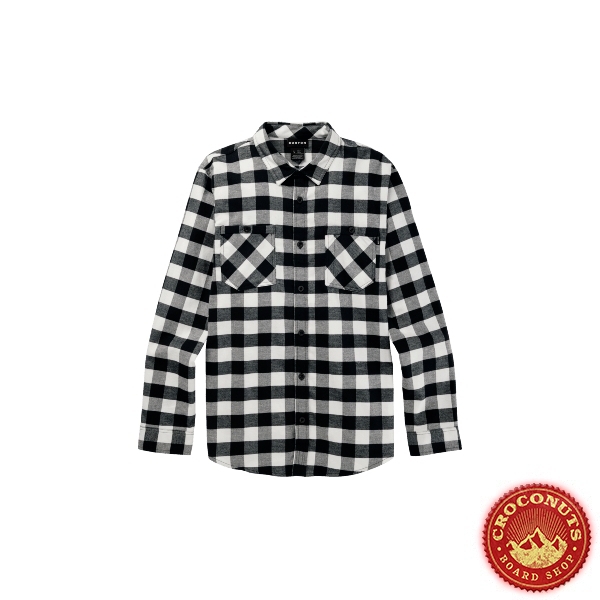 Chemise Burton Favorite Stout White Buffalo Plaid 2024