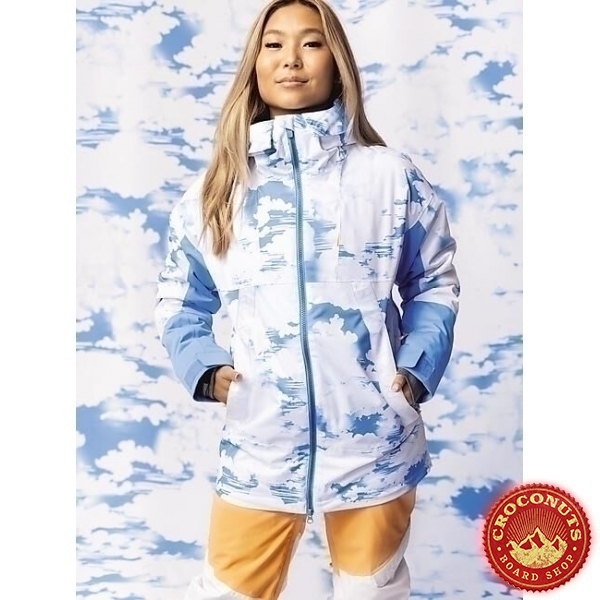 Veste Roxy Chloe Kim Azure Blue 2024