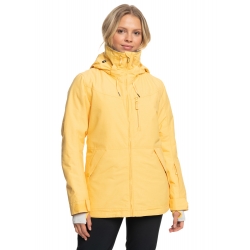 Veste Roxy Presence Parka Sunset Gold 2024 pour femme, pas cher