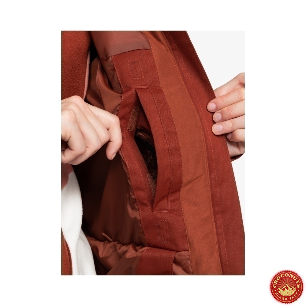 30% sur Veste Roxy Meade Smoked Paprika : Vêtements Hiver pas cher !