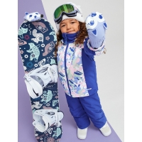 Veste Roxy Snowytale Girl Bright White Mountains Locals 2024