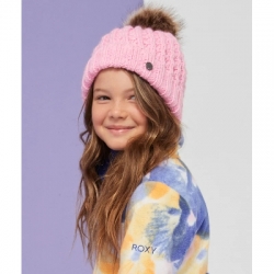 Bonnet Roxy Girl Blizzard Pink Frosting 2024 pour junior, pas cher