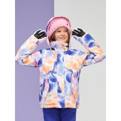 Veste Roxy Jetty Girl Brigt White Pansy 2024 pour junior