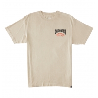 Tee Shirt DC Shoes Defiant Plaza Taupe Enzyme Wash 2023