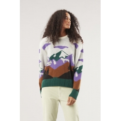 Sweat Picture Wak Knit Landscape 2024 pour femme