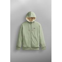 Sweat Picture Yinni Plush Zip Green Spray 2024