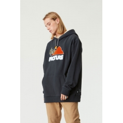 Sweat Picture Pemberton Zip Chocolate Black 2024 pour homme