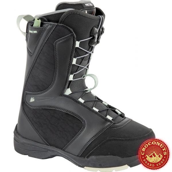 Boots Nitro Flora TLS Black Mint 2024