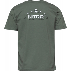 Tee Shirt Nitro Mountains Thyme 2024 pour unisexe