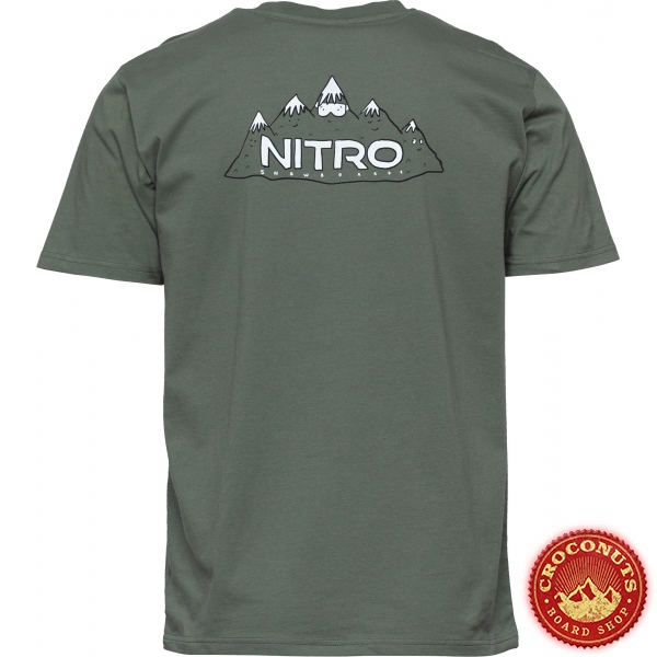 Tee Shirt Nitro Mountains Thyme 2024