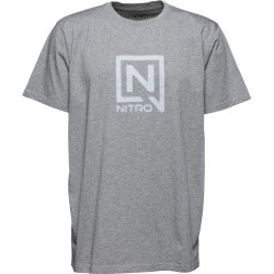 Tee Shirt Nitro Blur Heather Graphite 2024 pour unisexe