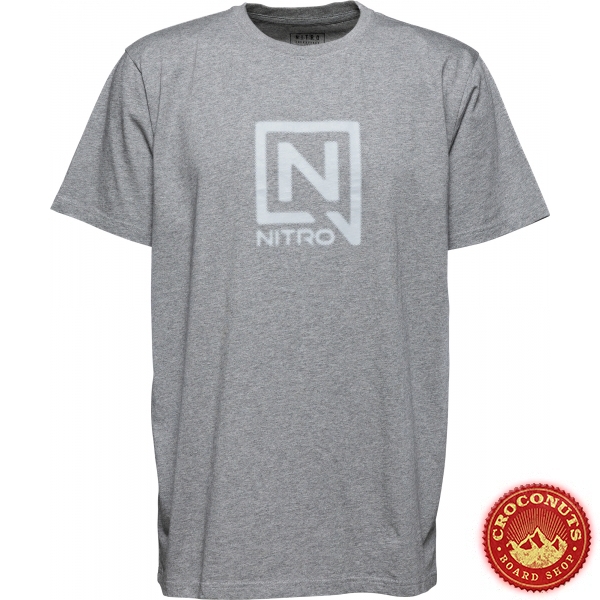 Tee Shirt Nitro Blur Heather Graphite 2024