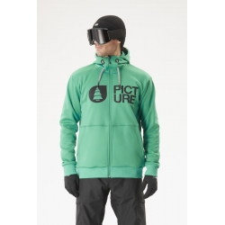 Fleece Picture Park Zip Tech Spectra Green 2024 pour homme, pas cher