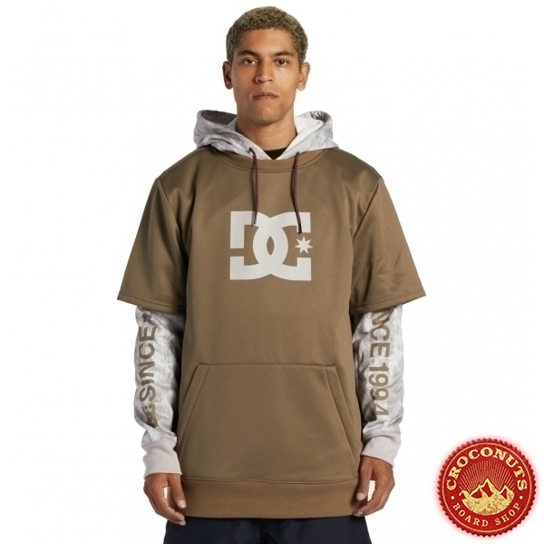 Fleece DC Shoes Dryden Sand Stone 2024