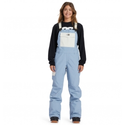 Salopette DC Shoes Vailiant Faded Denim 2024 pour femme