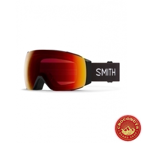 Masque Smith I/O Mag Black Sun Red Mirror 2025