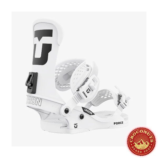 Fixations Union Force Classic Logo White 2026