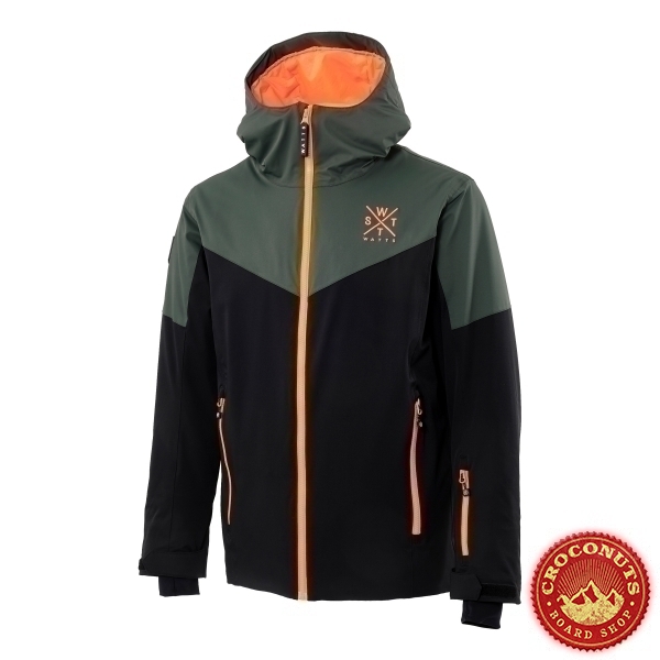 Veste Watts Storm Green Black 2024