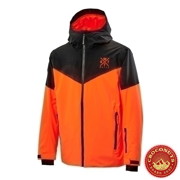 Veste Watts Storm Black Fluo Orange 2023