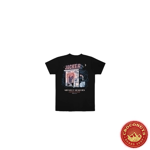 Tee Shirt Jacker Memories Black 2024