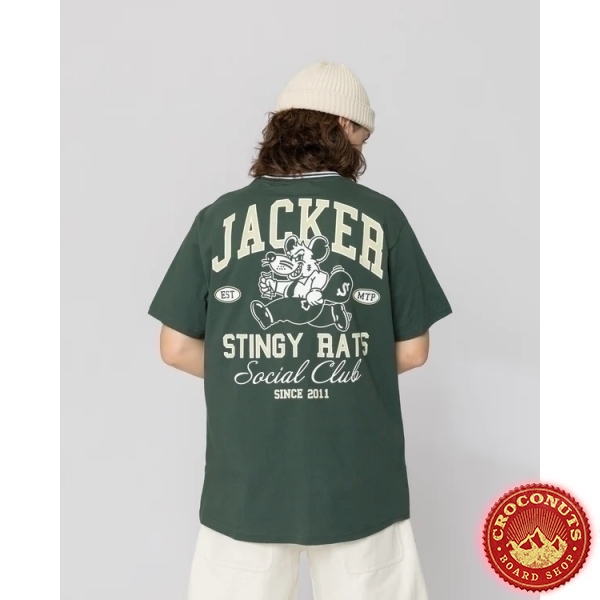Tee shirt Jacker Stingy Green  2024