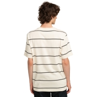 Tee Shirt Element Basic Pocket White Black Stripes 2024