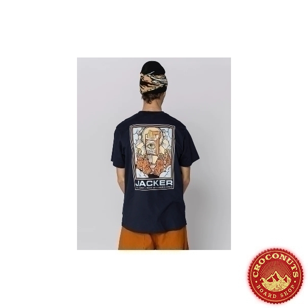 Tee Shirt Jacker Passio Garo Navy 2024