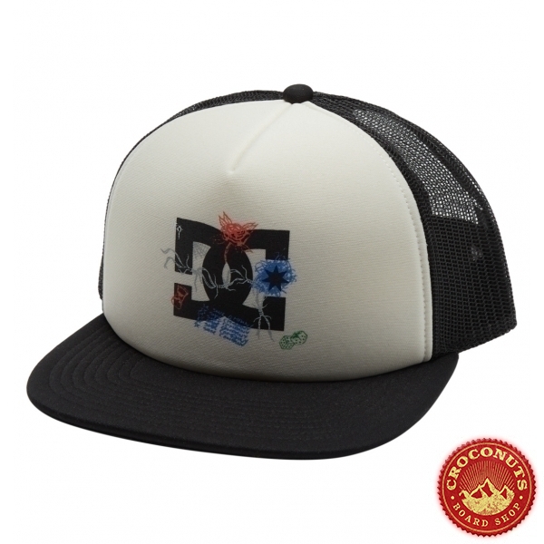Casquette Trucker Dc Shoes Gas Station Lily White 2024