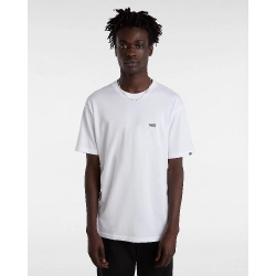 Tee Shirt Vans Left Chest Logo White Black 2024 pour unisexe