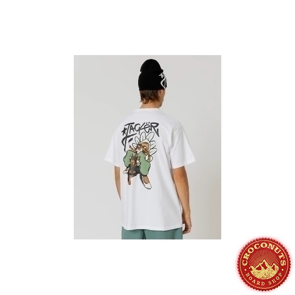 Tee Shirt Jacker Queen J White 2024