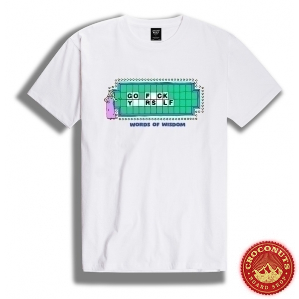 Tee Shirt Brother Merle Wheel of Fortune White 2024